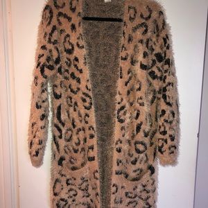 Leopard cardigan